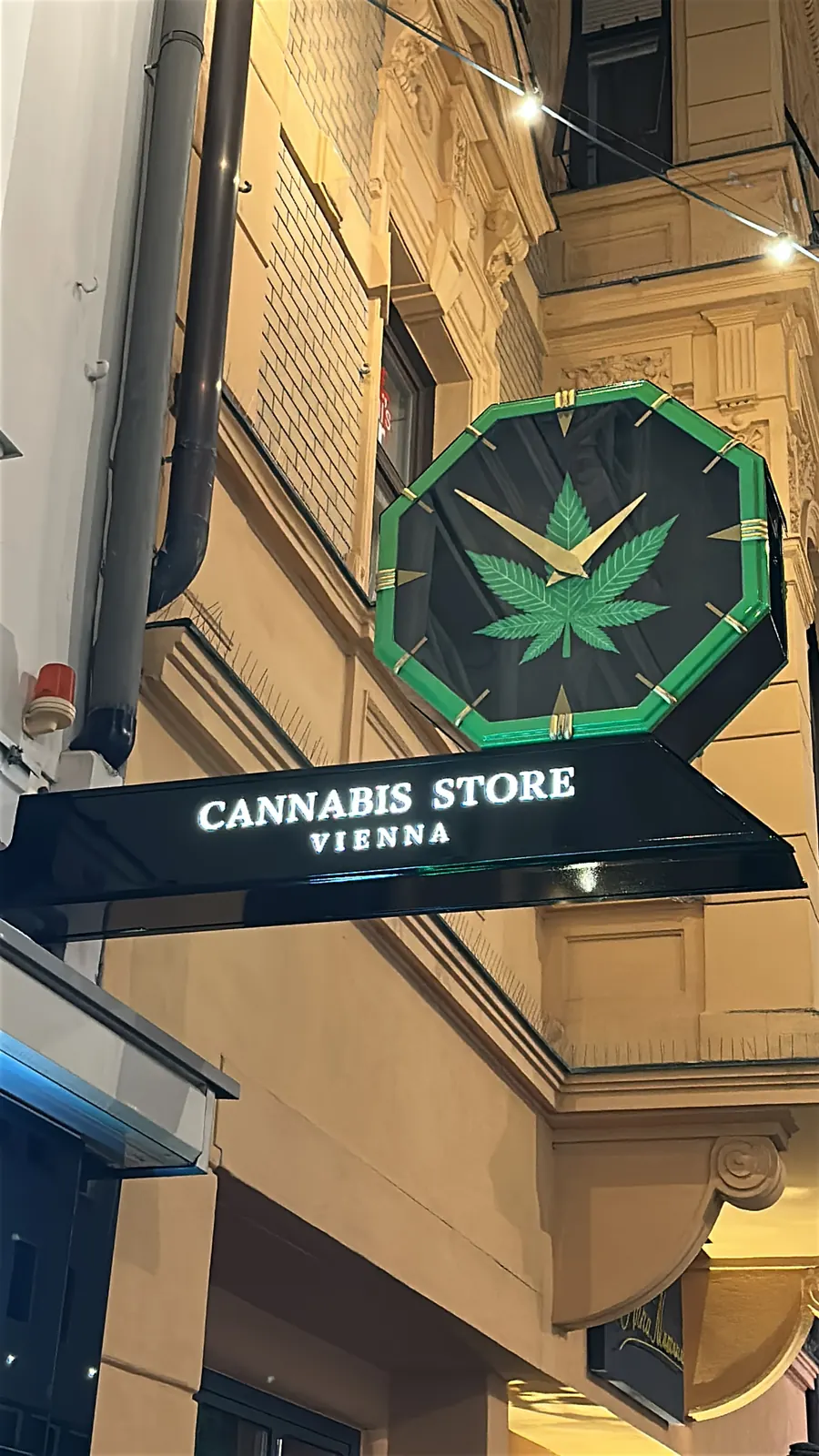 Beleuchtete Werbung