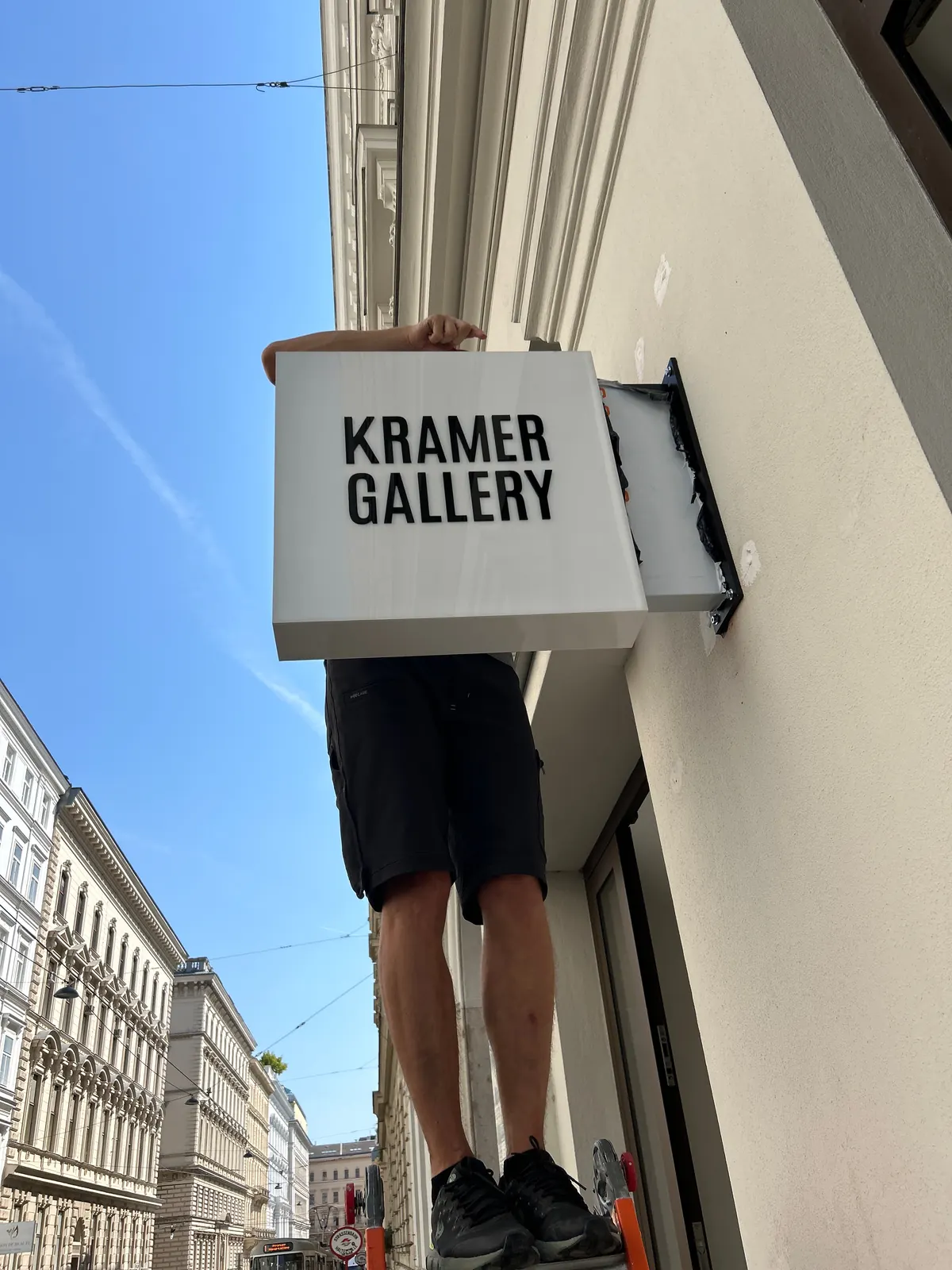 Beleuchtete Werbung