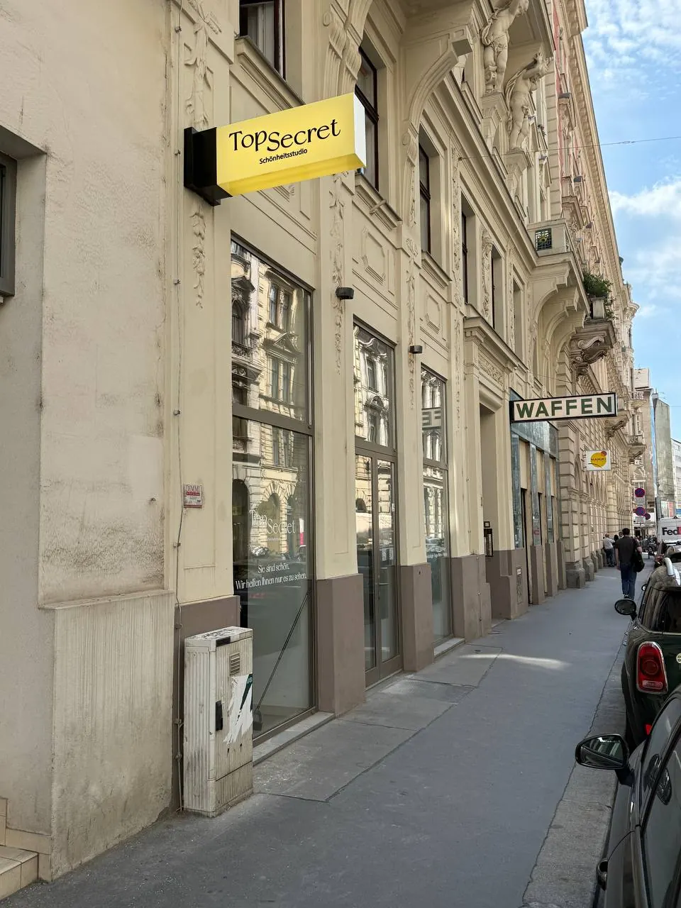 Beleuchtete Werbung
