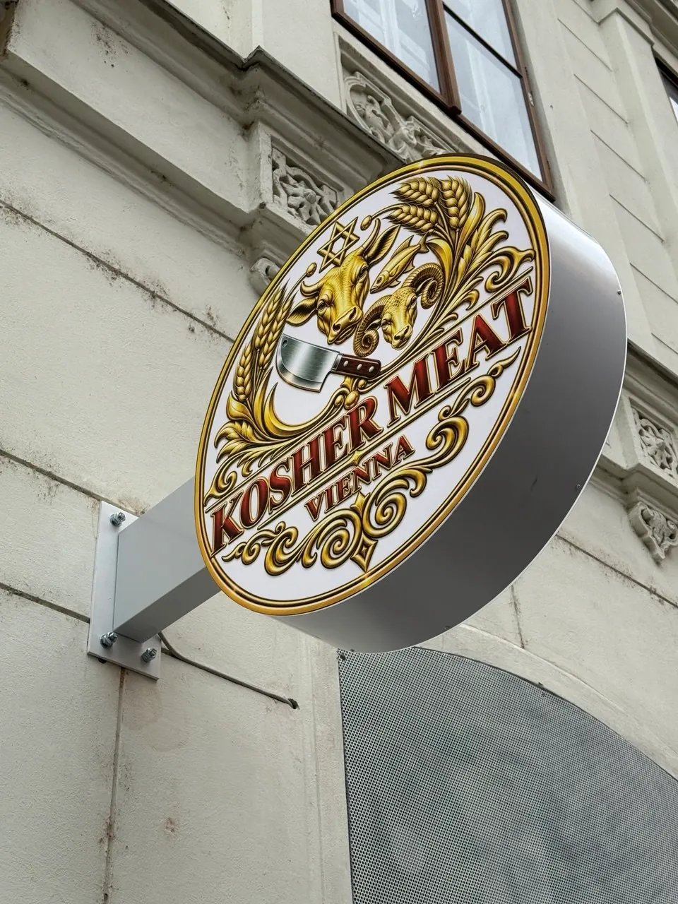 Beleuchtete Werbung